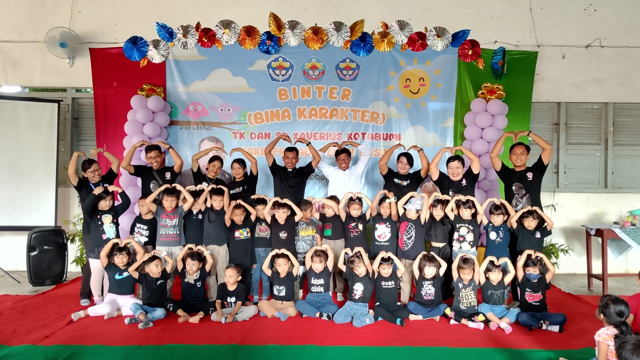 BINTER TK Dan SD Xaverius Kotabumi  Membentuk Karakter yang penuh akan kasih