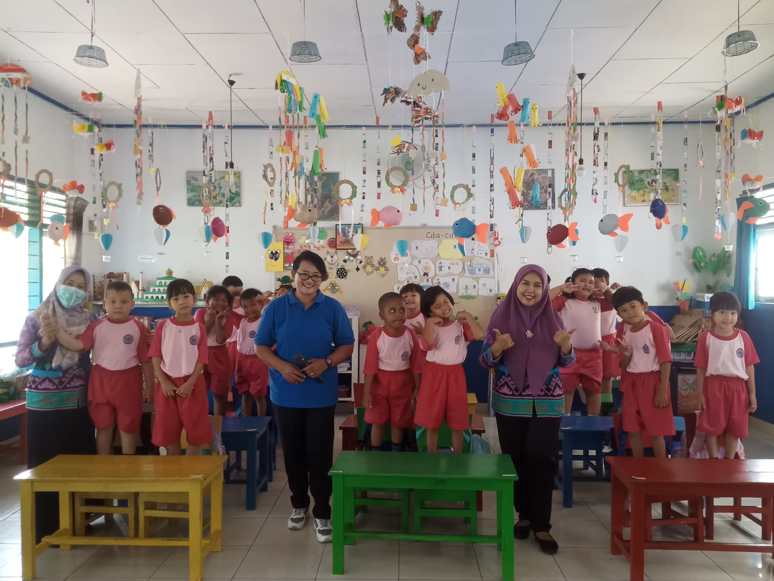 Pemeriksaan Kesehatan Gigi Dan Mulut Serta Sikat Gigi Bersama Oleh UPTD Puskesmas II Kotabumi